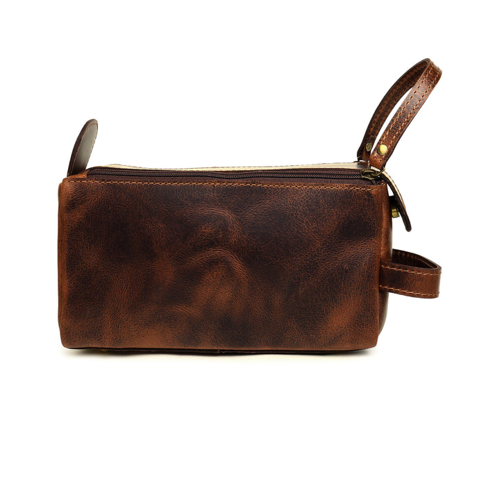 The Leather Travel Dopp Kit