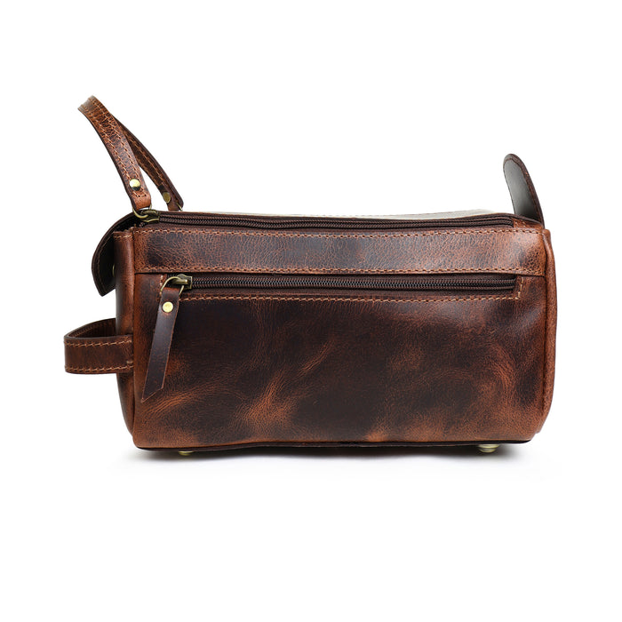The Leather Travel Dopp Kit