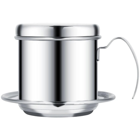 Vietnamese Coffee Drip Filter Small French Press Portable Cup Stainless Steel Vietnamese Coffee Maker for Camping